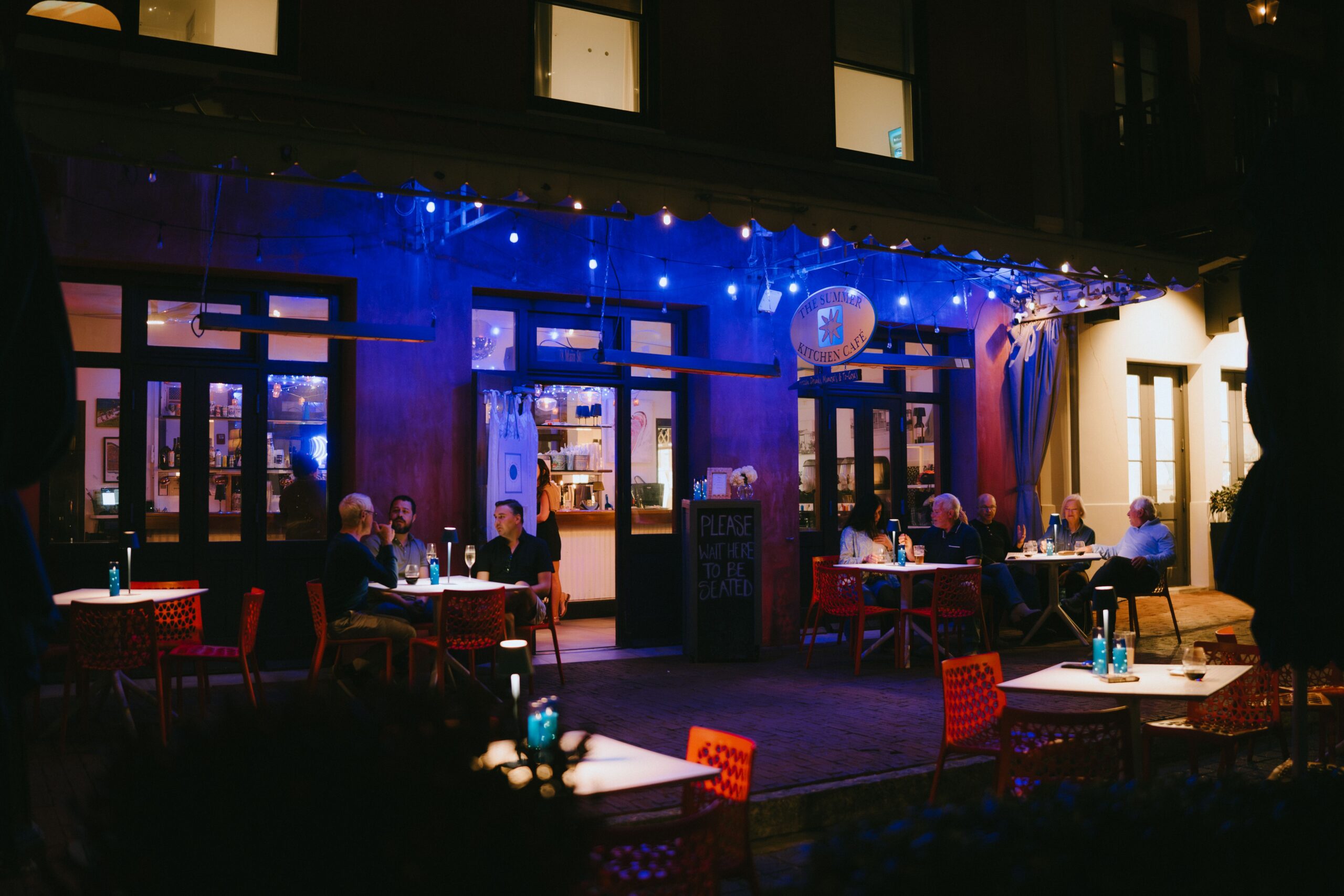 Introducing Blue By Night, the Rosemary Beach Inn Hotel Lobby + Wine Bar
